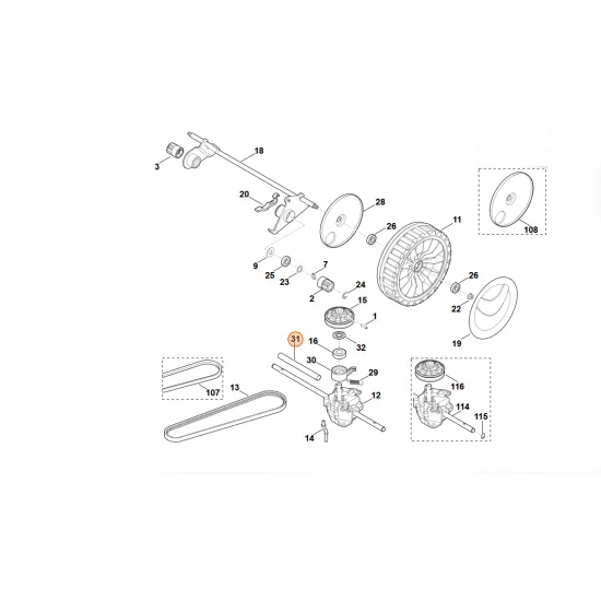 Stihl  Rura 6103 703 9111